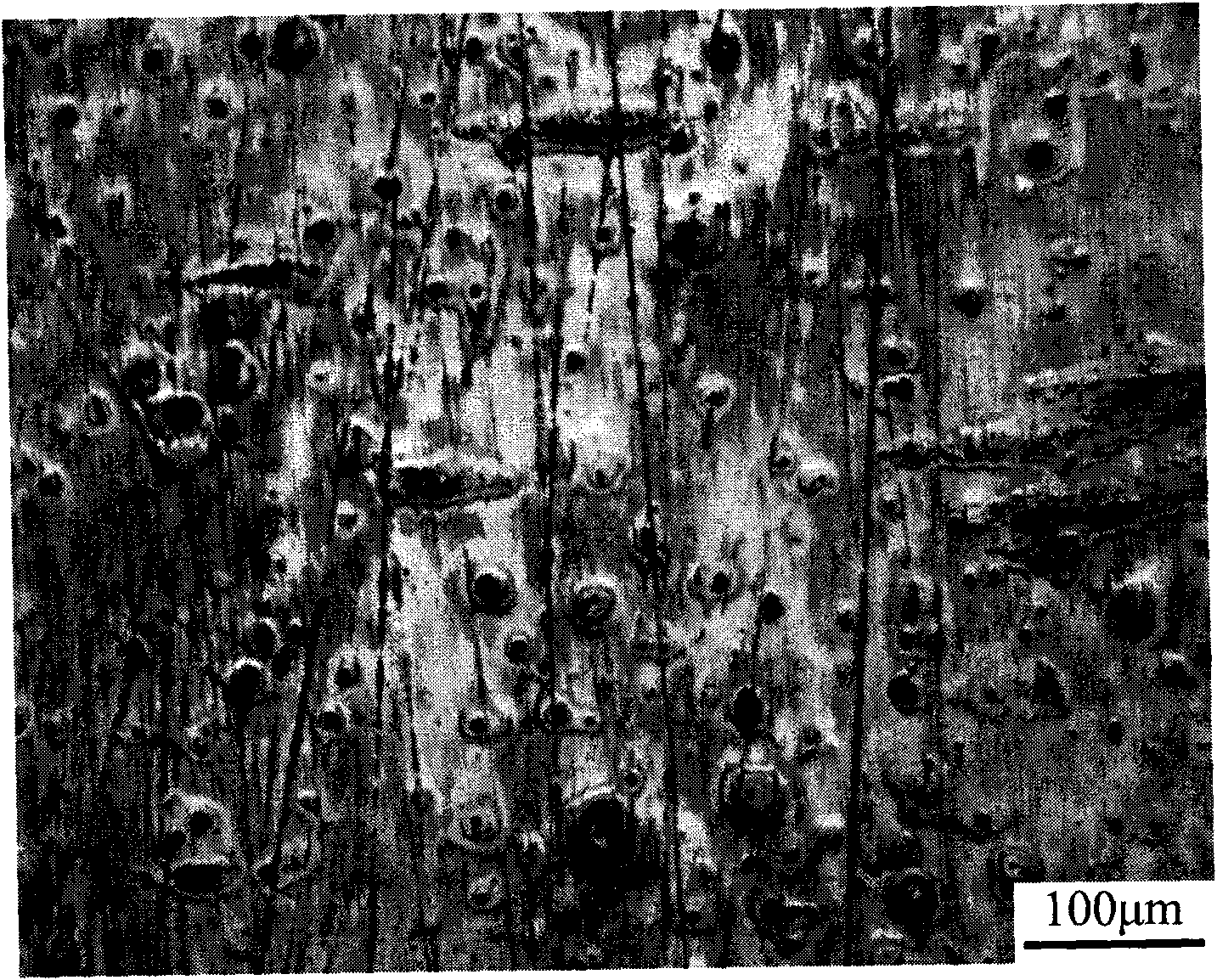 Electrochemical metallographic etching method universal for nickel-based alloys