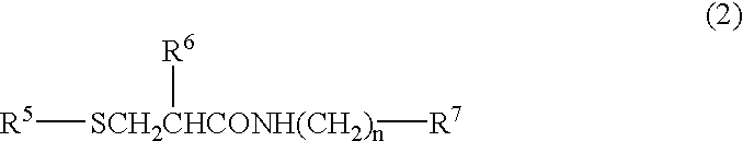 Treating method for suppressing hair growth