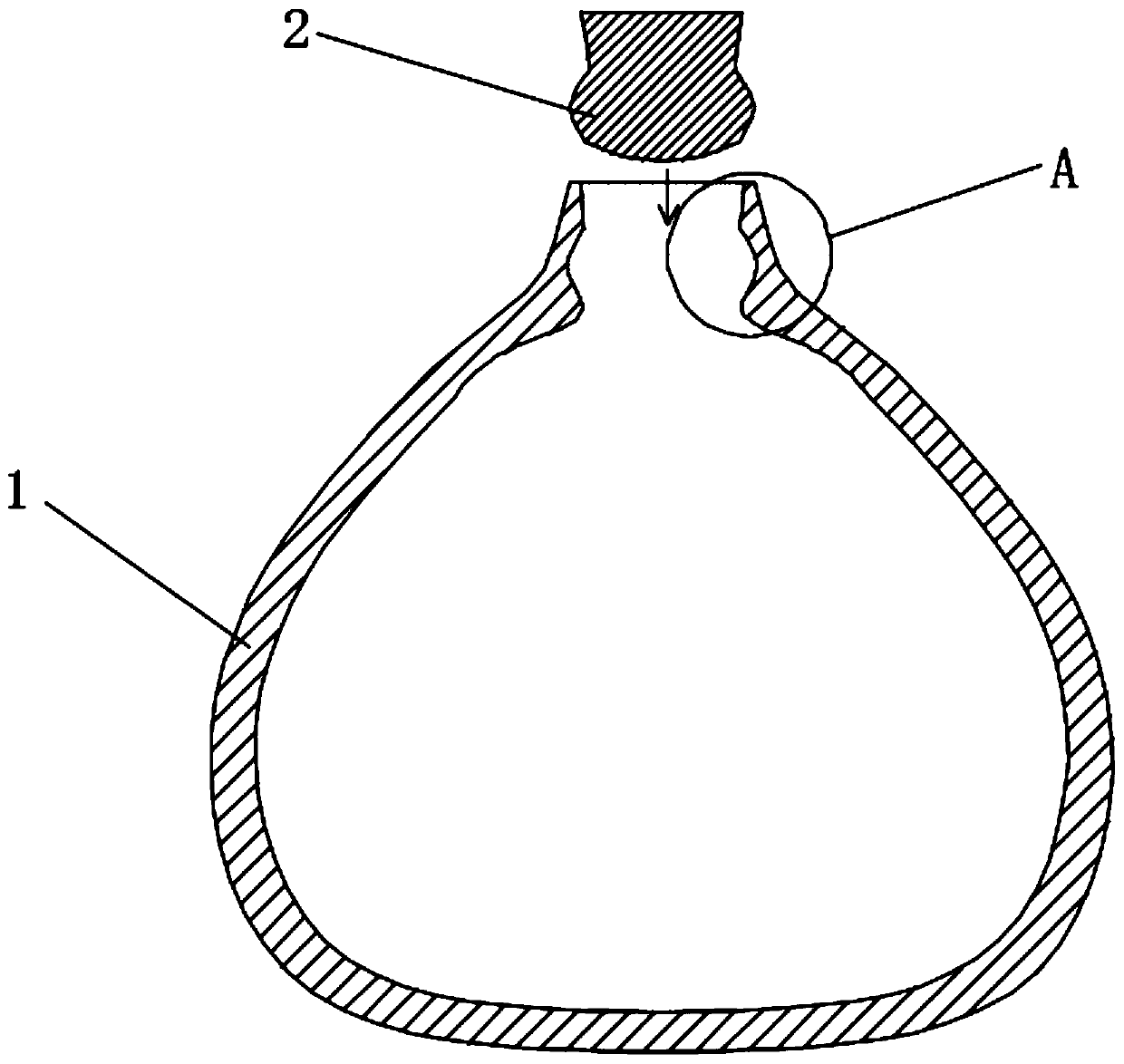 Reduced iron circulation type repairing agent based on sewage treatment, and preparation method of repairing agent