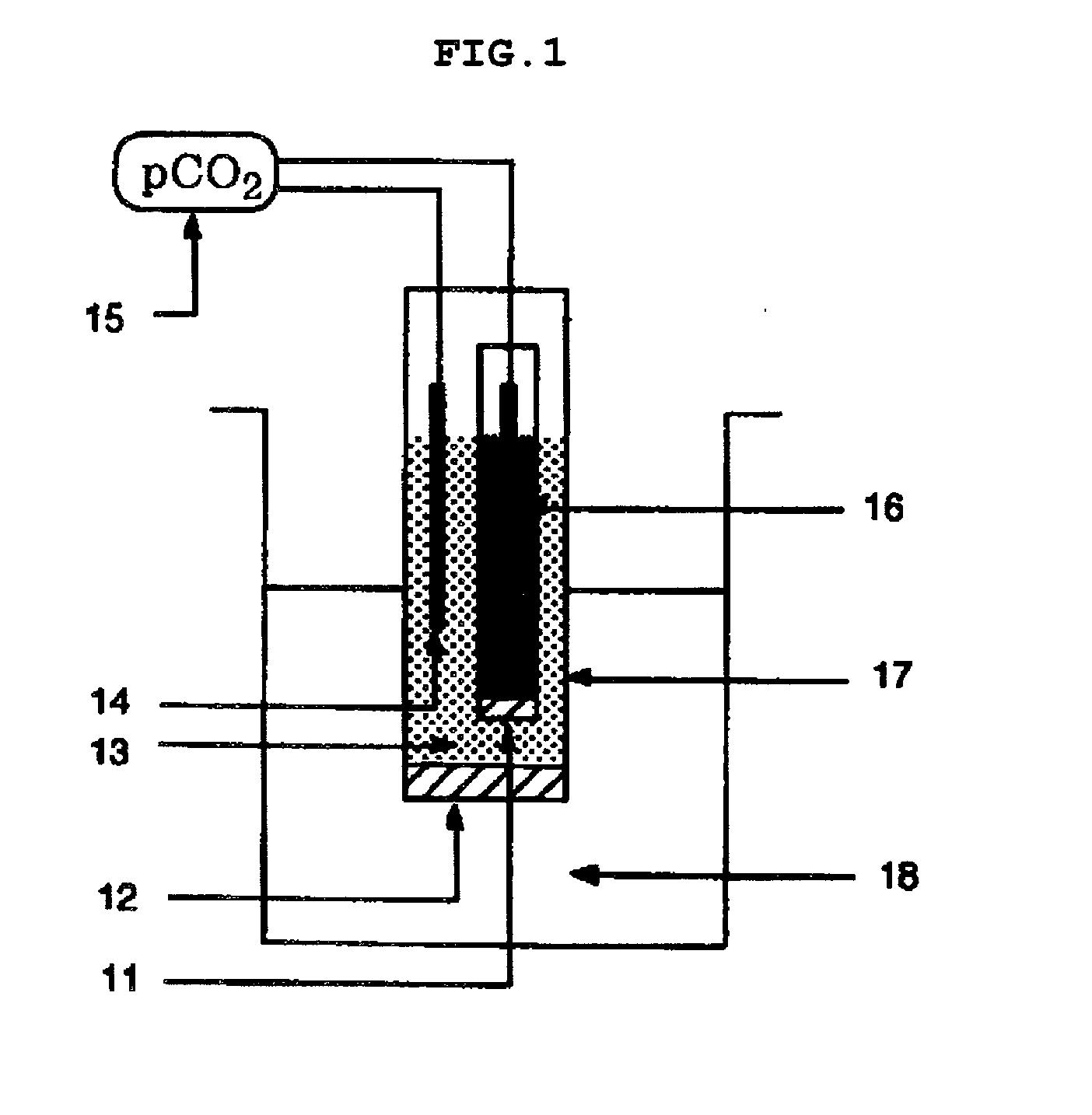 Microchip-based carbon dioxide gas sensor