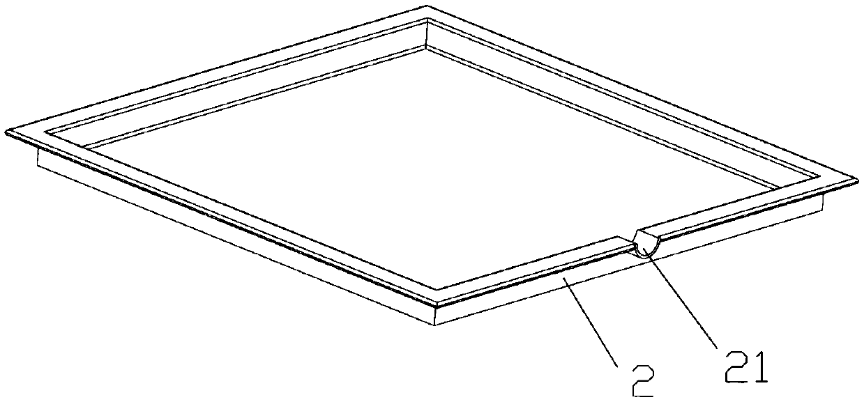 Flat heat pipe with nested porous liquid-absorbing core and manufacturing method thereof