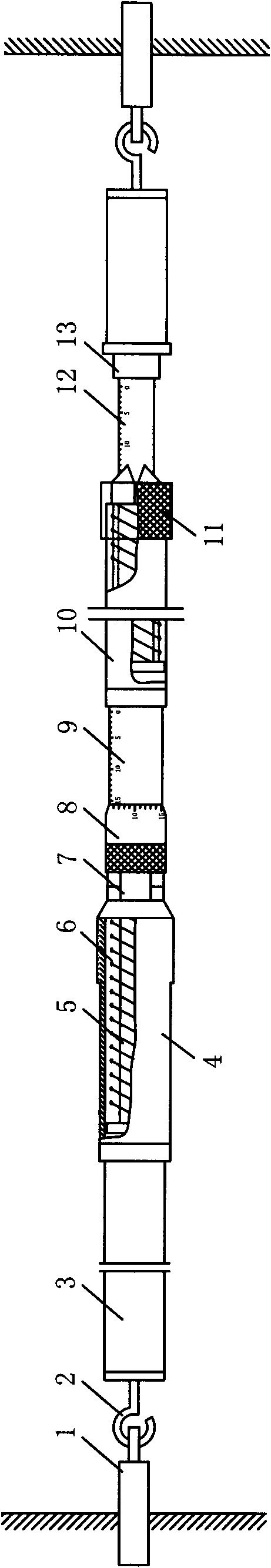 Precision rod type convergence gauge