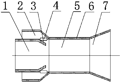 Exhausting ejection device