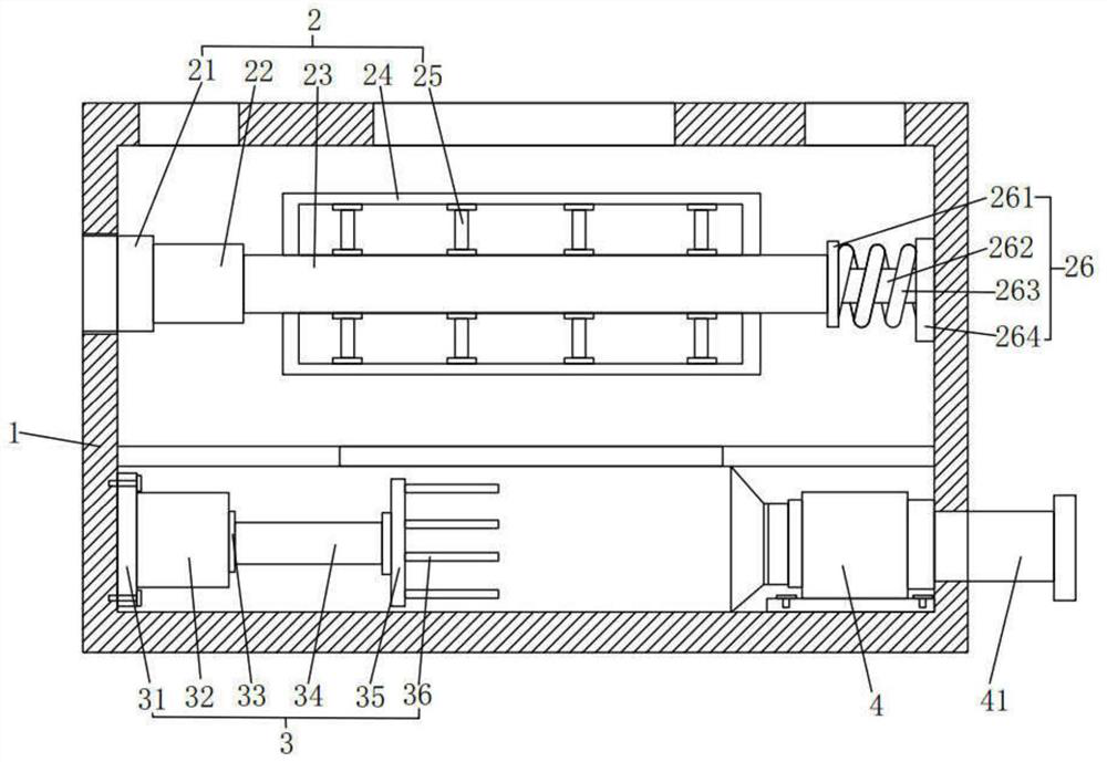 Concrete pouring device for preventing concrete segregation and using method