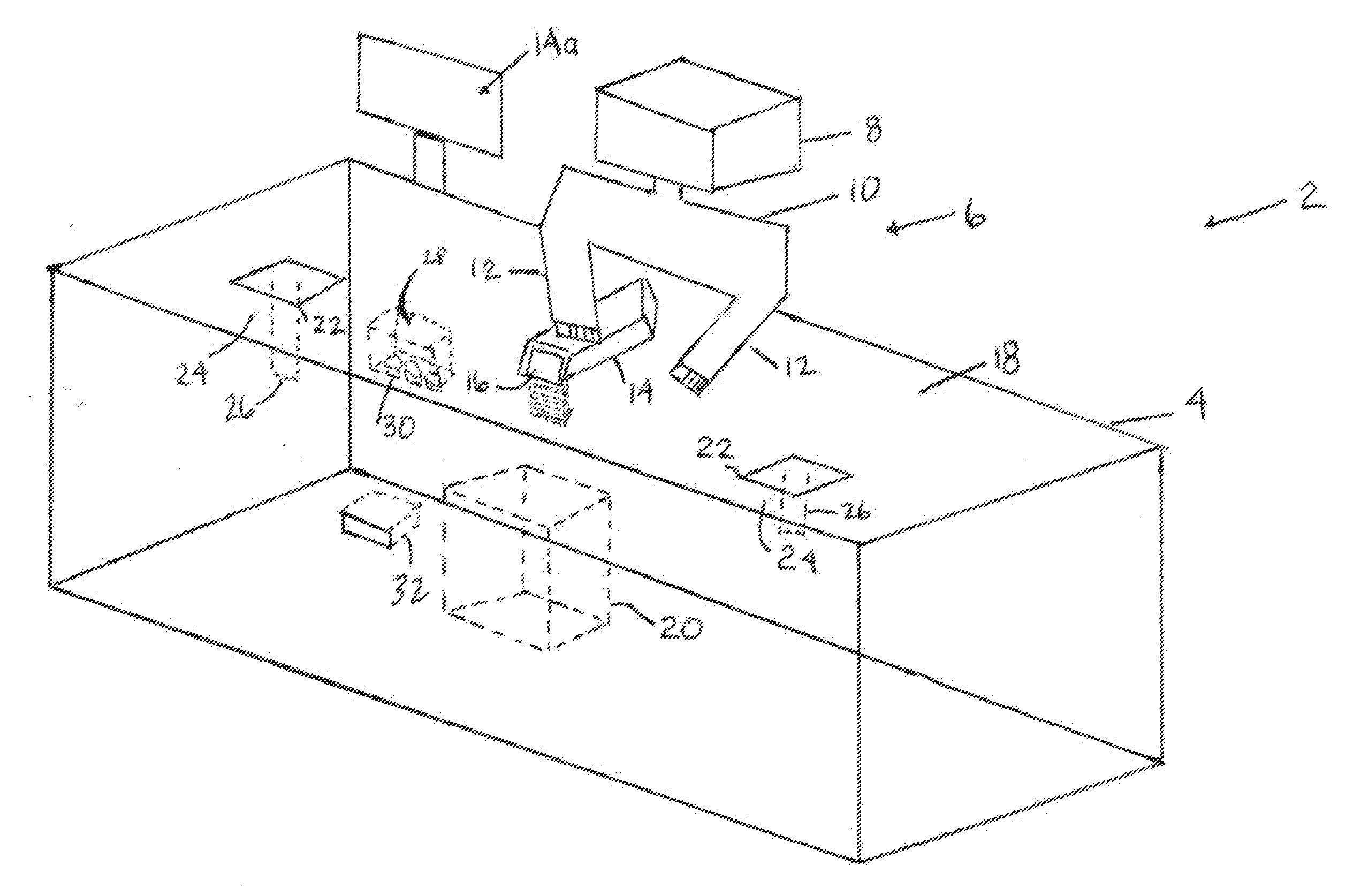 Robotic system for use in gaming entertainment environment