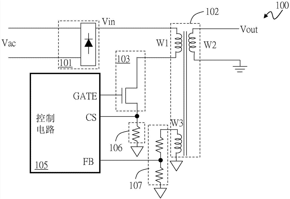 Switch-mode power supply and control circuit and control method thereof