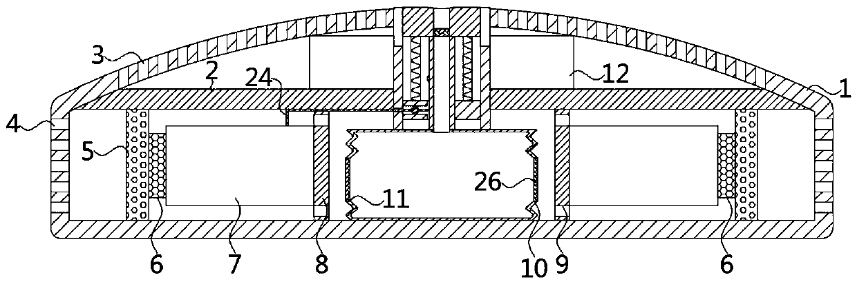 Gas alarm detection device