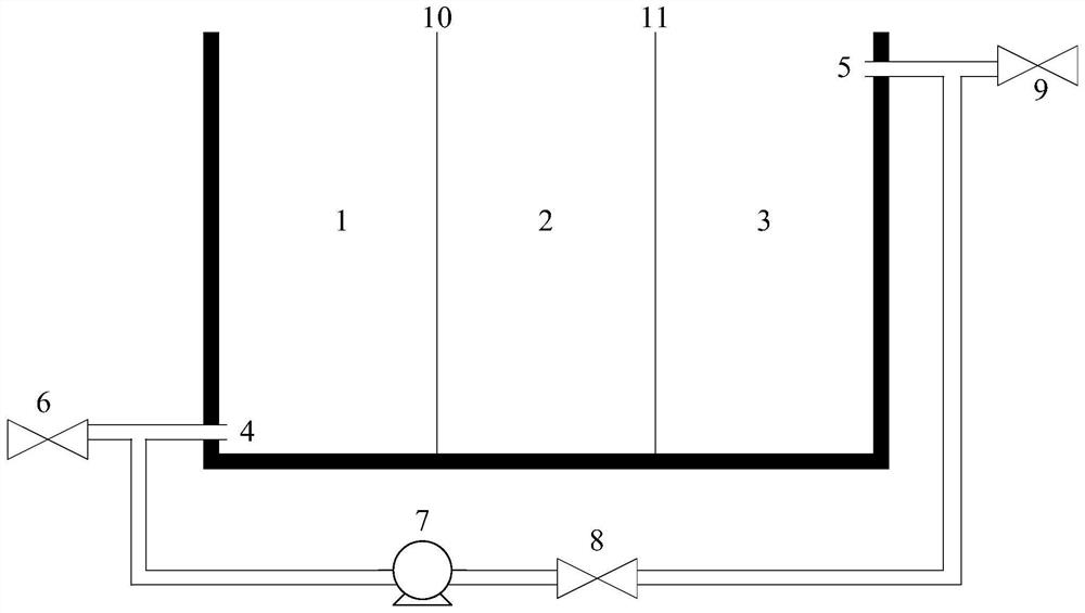 An electrolysis-ion membrane coupled device and method for treating high-chloride organic wastewater