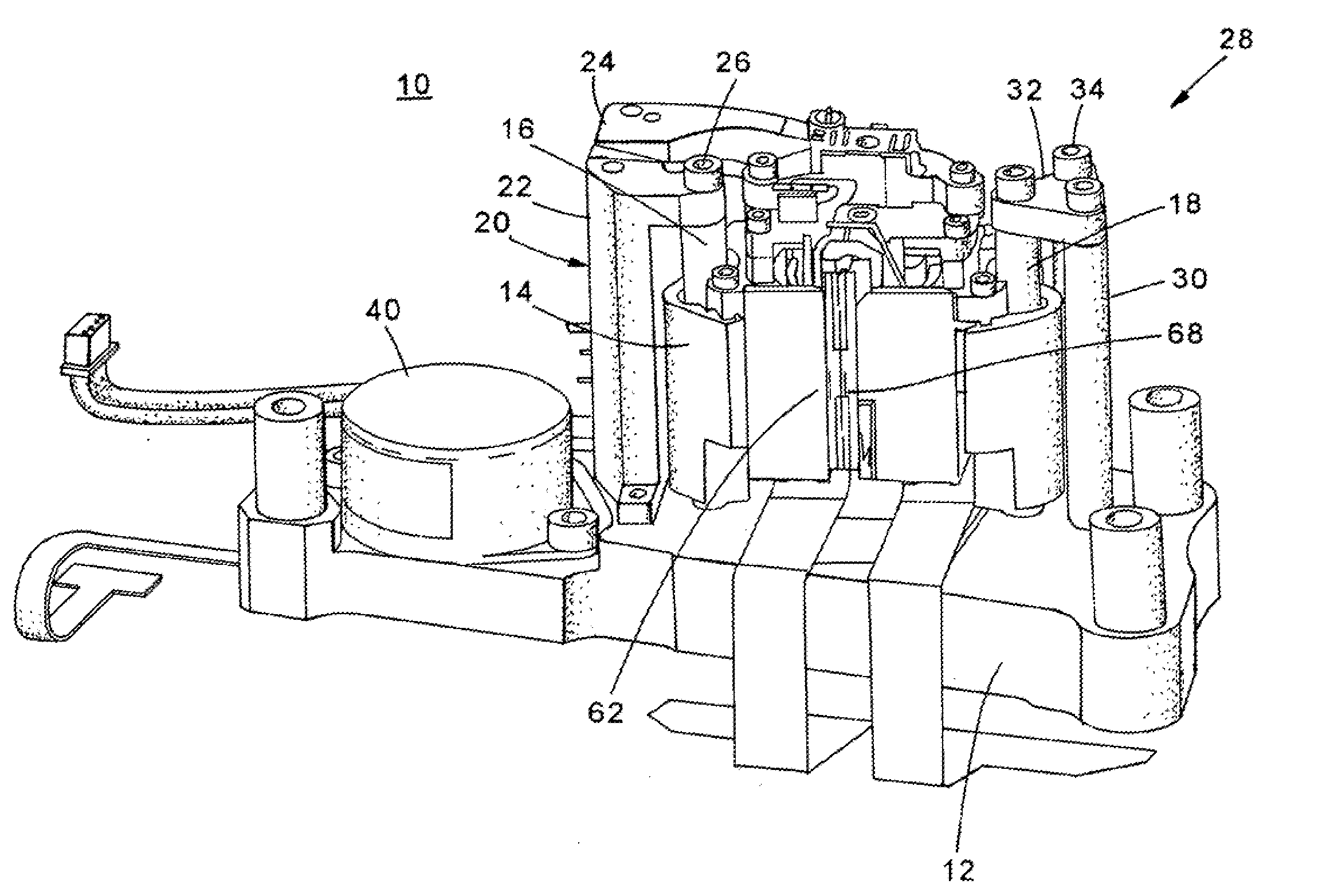 Head Actuator Assembly for a Tape Drive