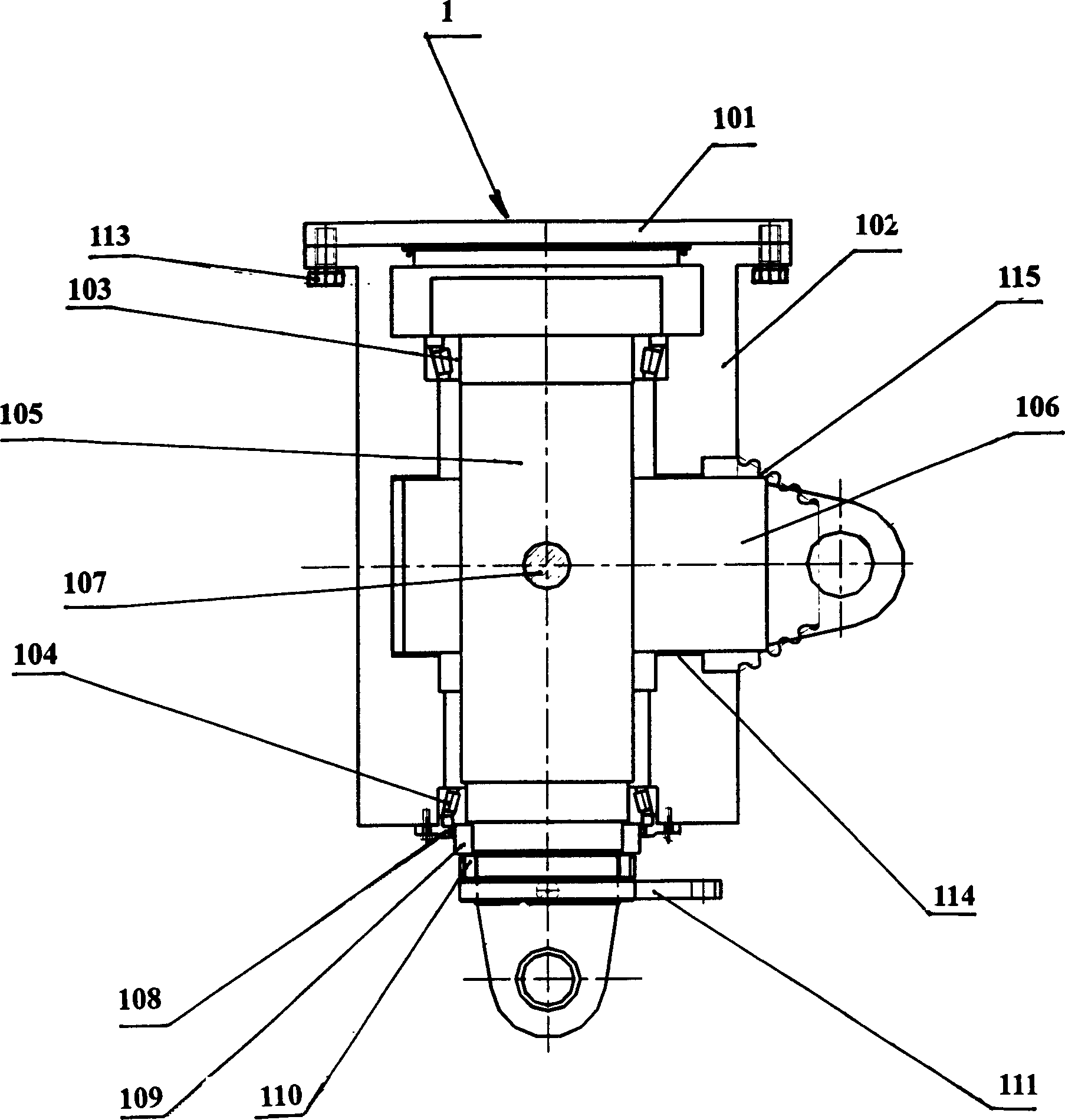 Telescope feed type manipulator in backhoe digging, and application in tunnel shield machine and pipe pushing jack