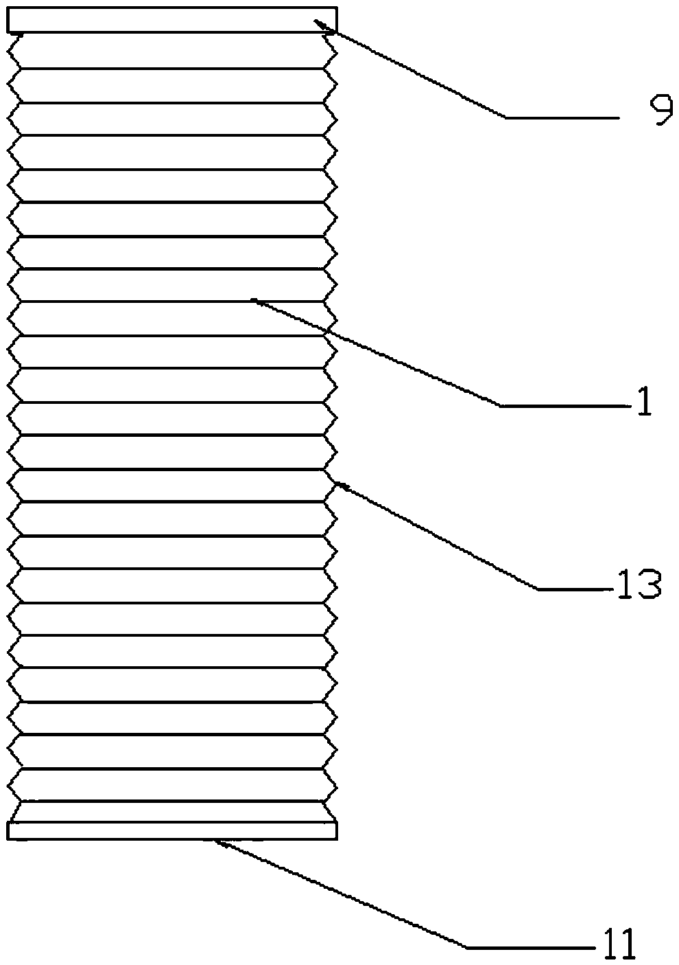 Single-cylinder linear permanent magnet generator