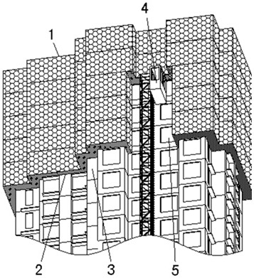 Construction lifting platform