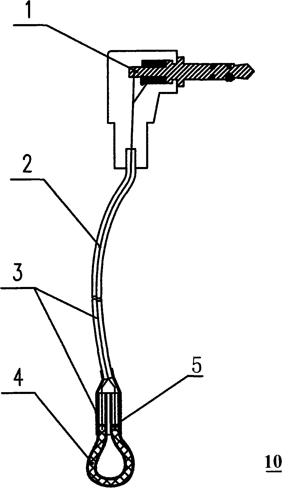 Peris erection detection sensing device and detection device