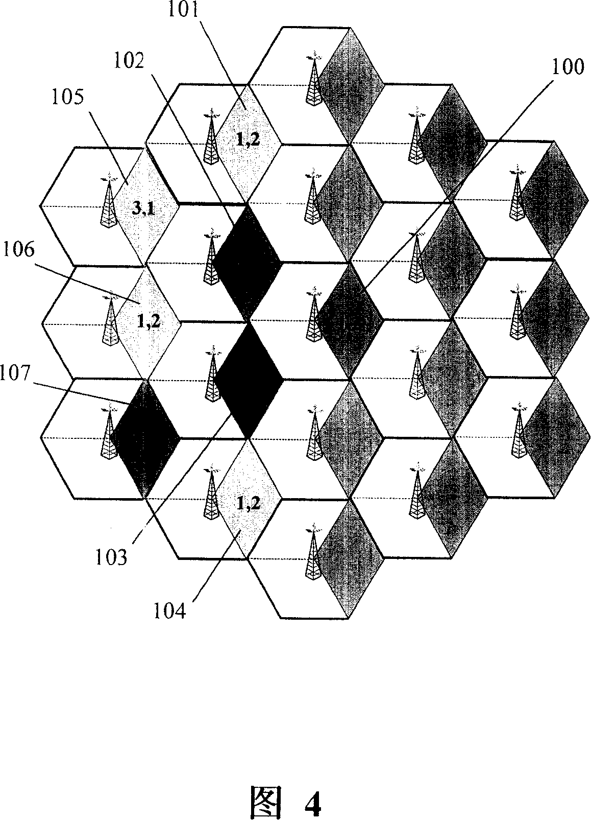 Channel resource allocation method and device for cellular system