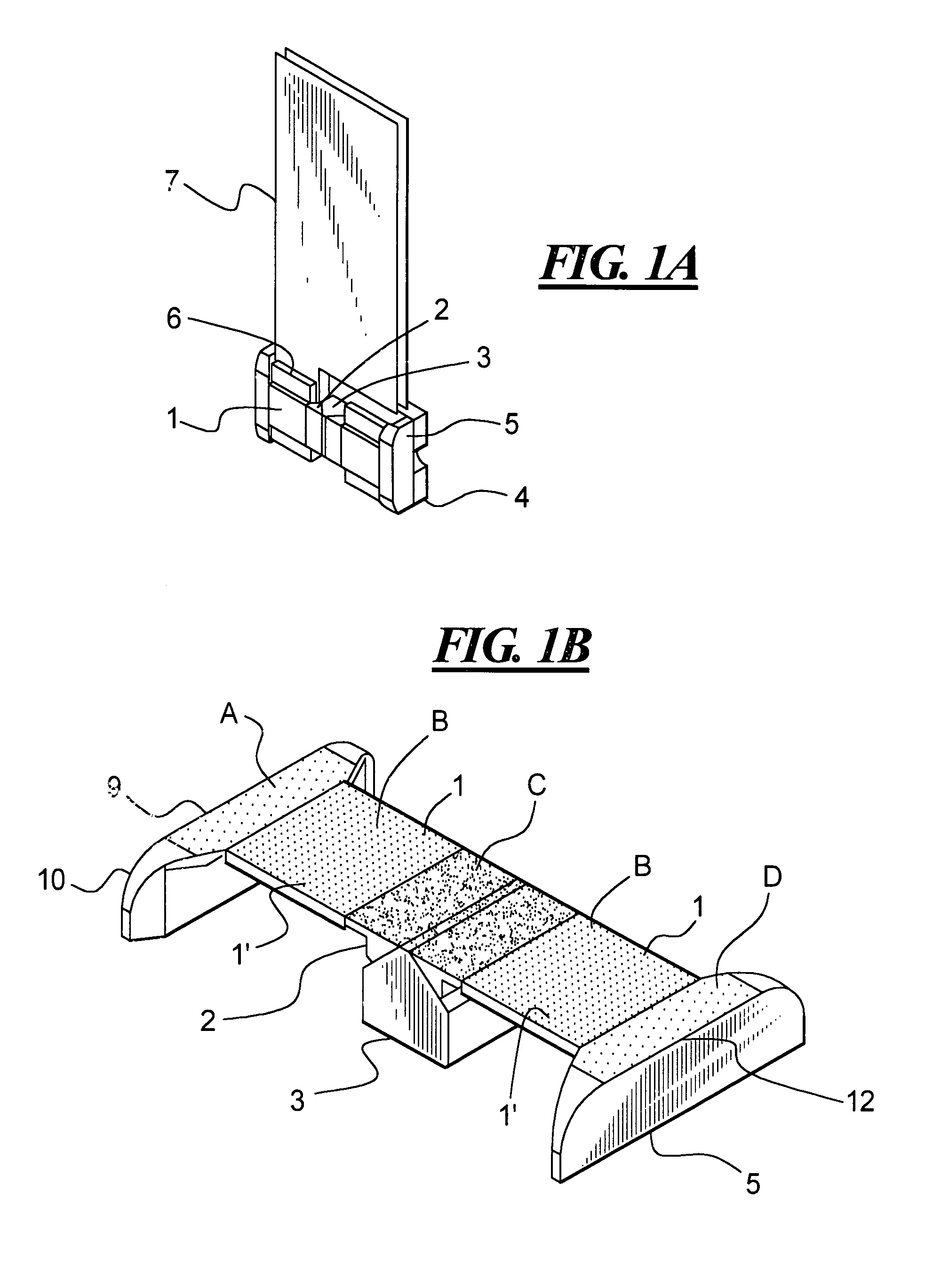 Write/read head assembly with wear parts