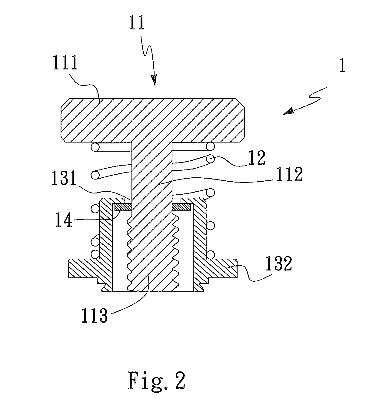 Method of assembling captive screw