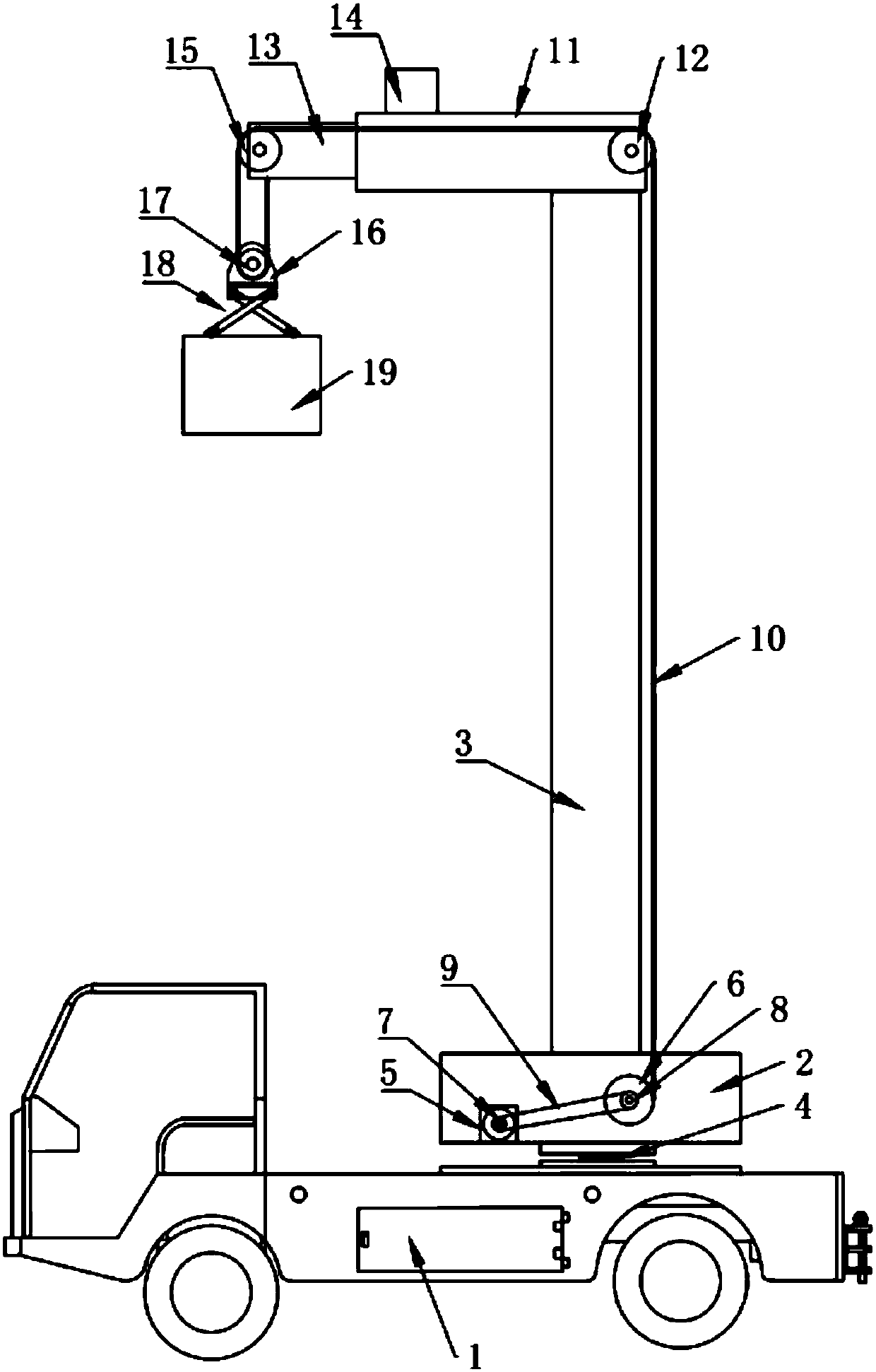 Electrical operation vehicle