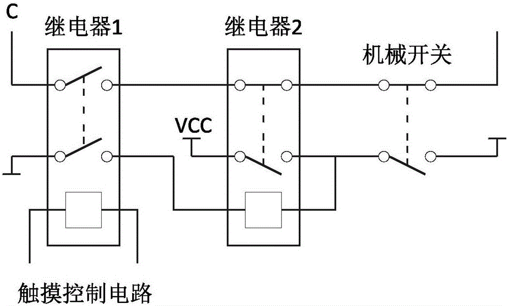 New touch-based three-position enable switch