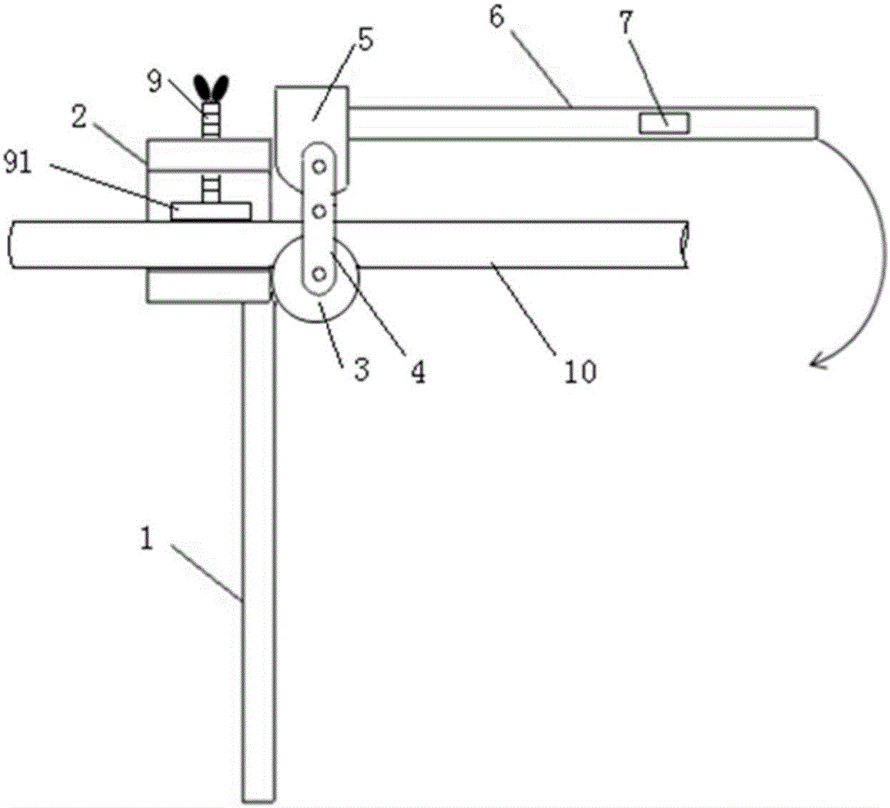 Insulating drainage wire bending tool and method