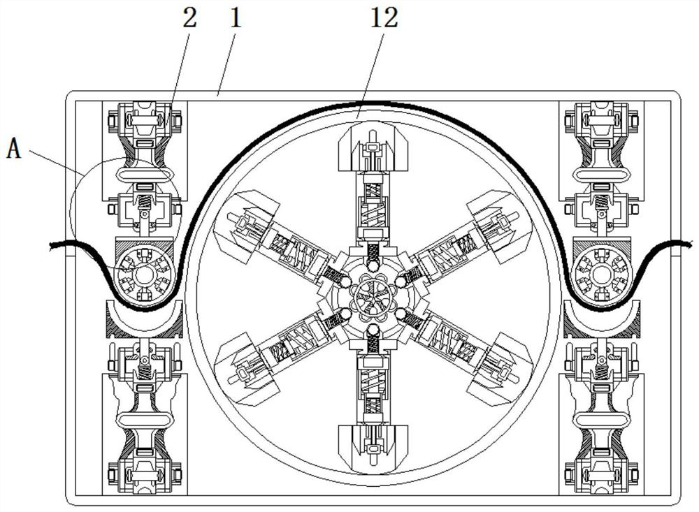 Thread feeding auxiliary device used for sewing machine and facilitating thread end searching