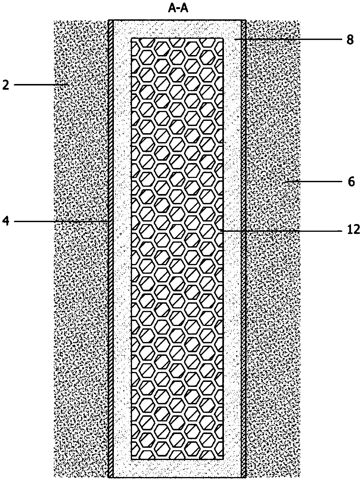 Road-bridge transition section structure