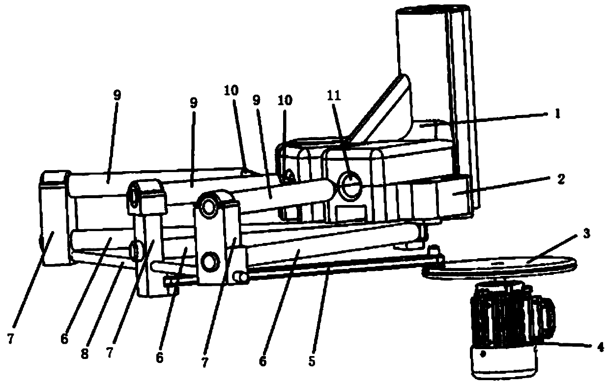 Automatic chicken foot deboning machine