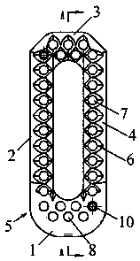 Intervertebral fusion device with bone ingrowth micropores for lumbar vertebrae