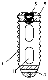 Intervertebral fusion device with bone ingrowth micropores for lumbar vertebrae