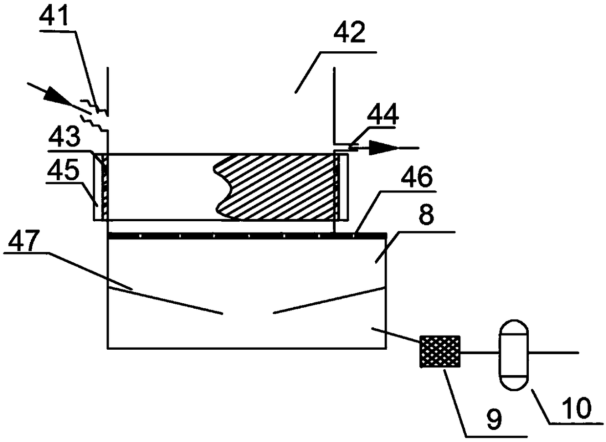 Solar thermoelectric power generation and air water taking integration device applied to small islands and reefs