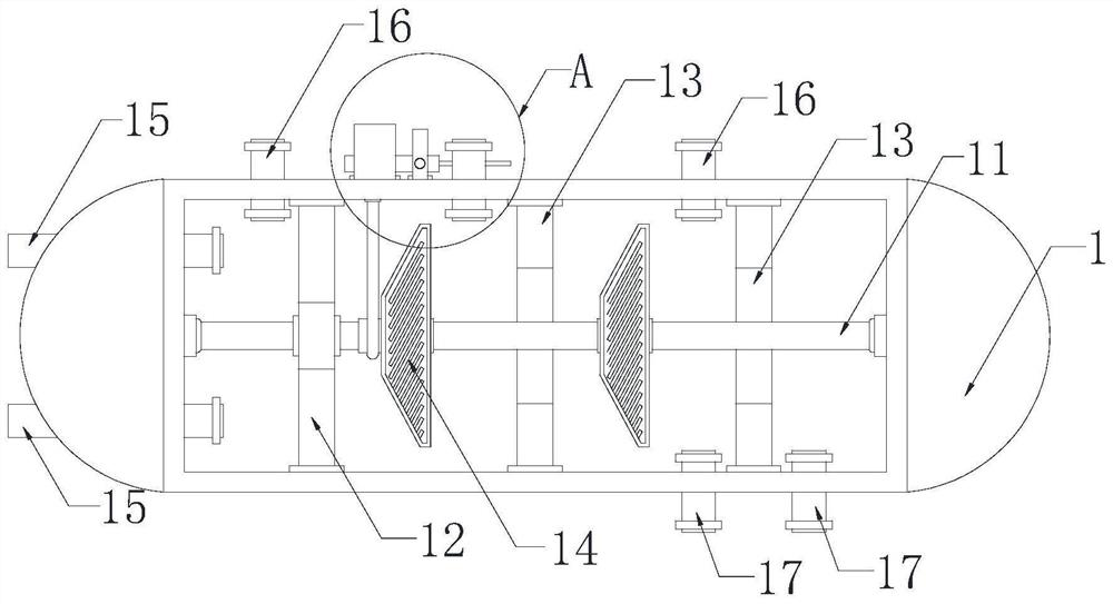 Mixing device for compressed air foam fire extinguishing system