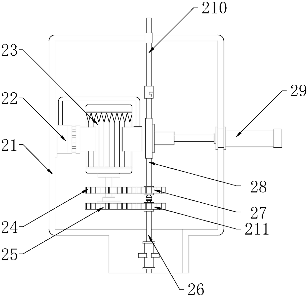 Water pipe valve control device