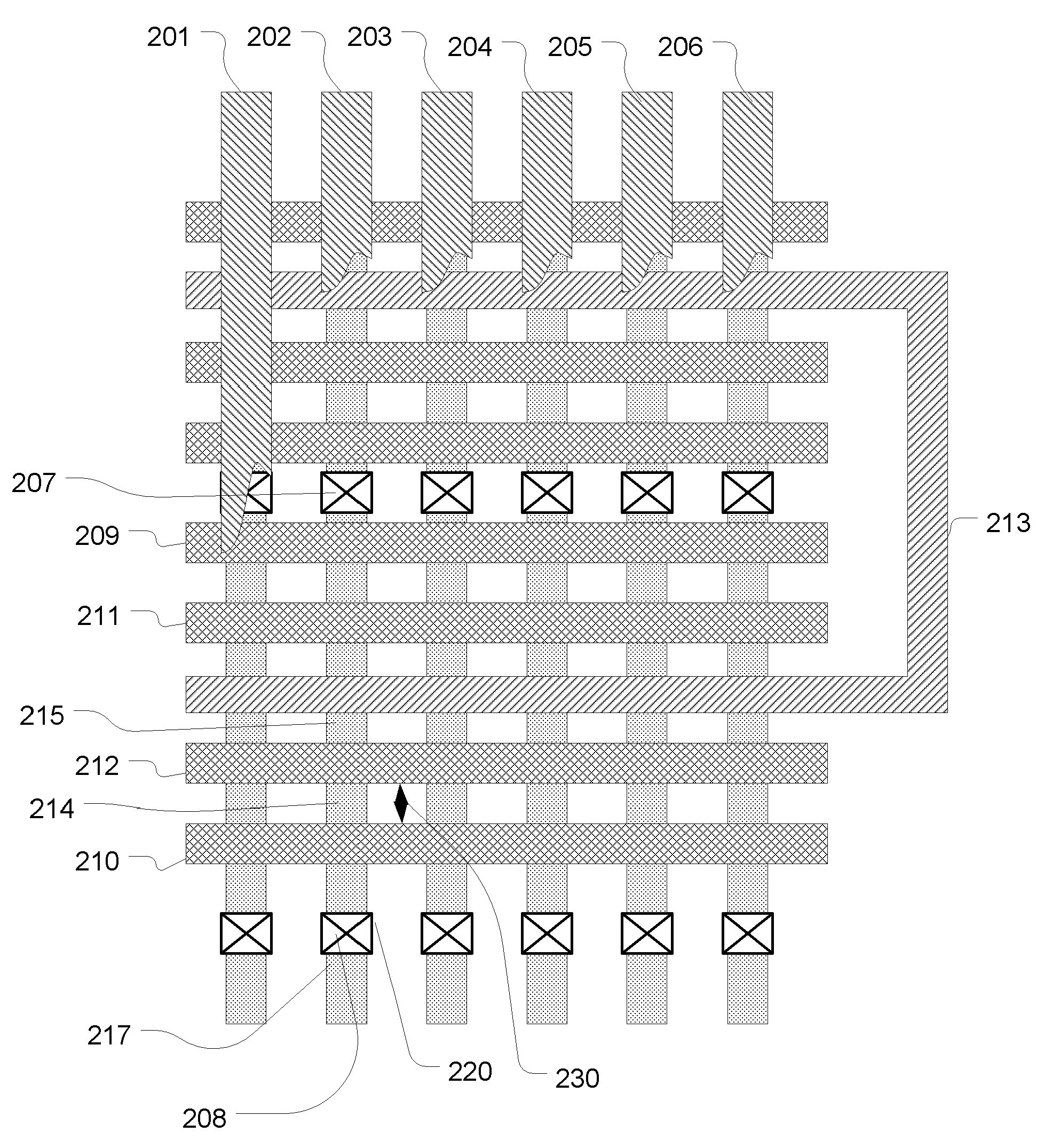 Bandgap engineered charge trapping memory in two-transistor nor architecture