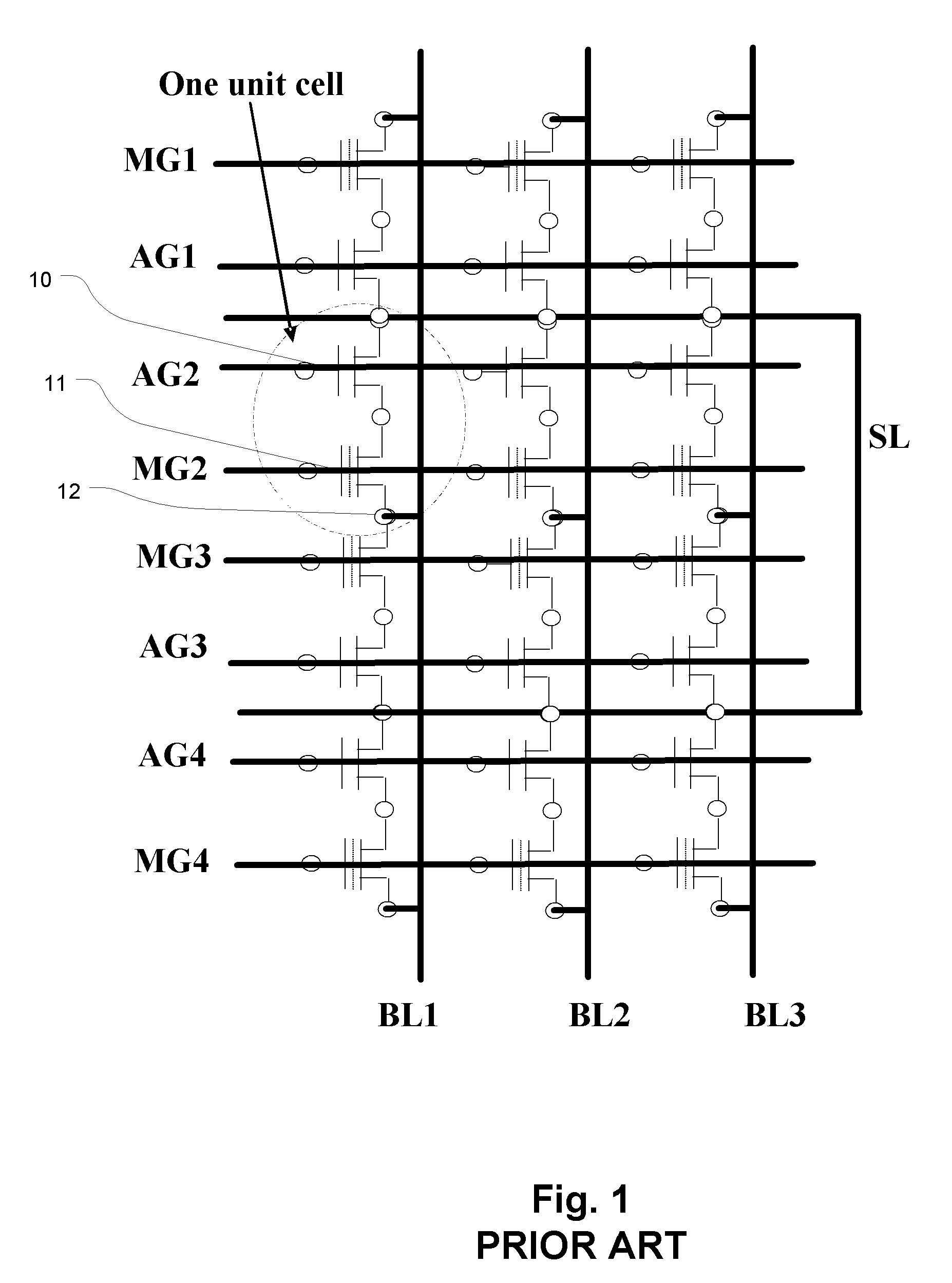 Bandgap engineered charge trapping memory in two-transistor nor architecture