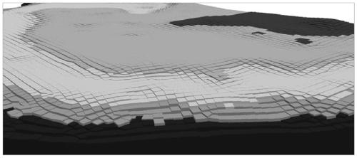 Three-dimensional dynamic rendering display method for flood risk analysis result data