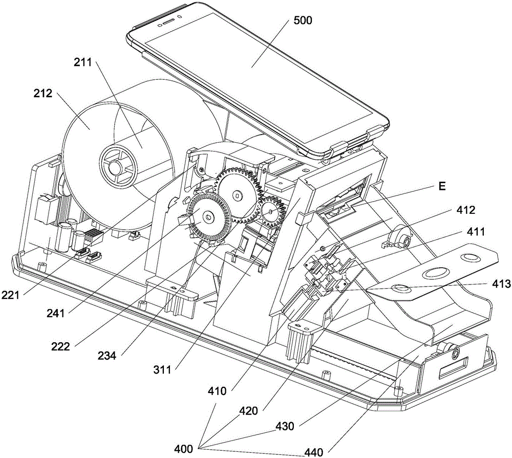 Intelligent medicine taking reminding device for winding-type continuous medicine bags