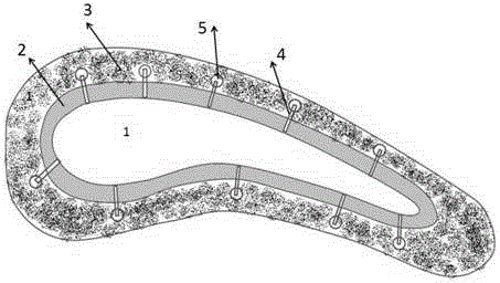 Preparation process for preventing surface impure crystal and recrystallization from formation of mono-crystal hollow turbine blade