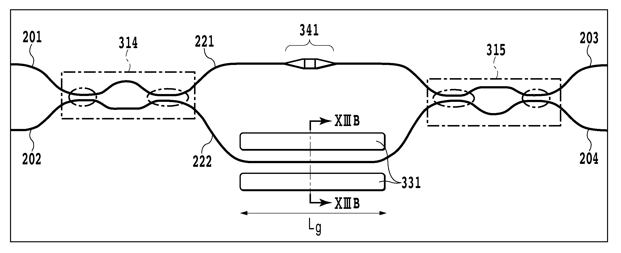 Wideband interferometer type polarization light beam combiner and splitter