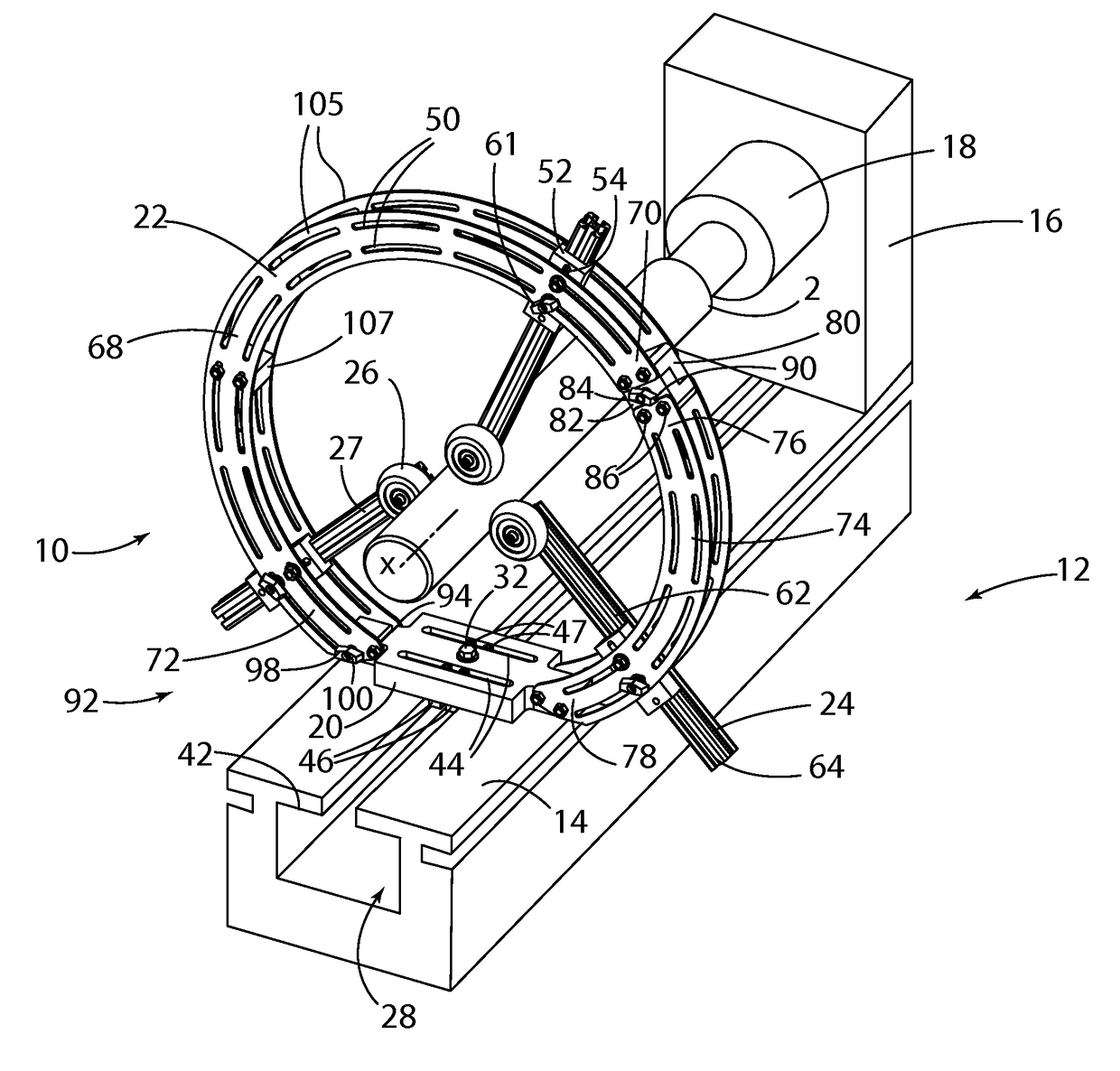 Lathe work piece support tool