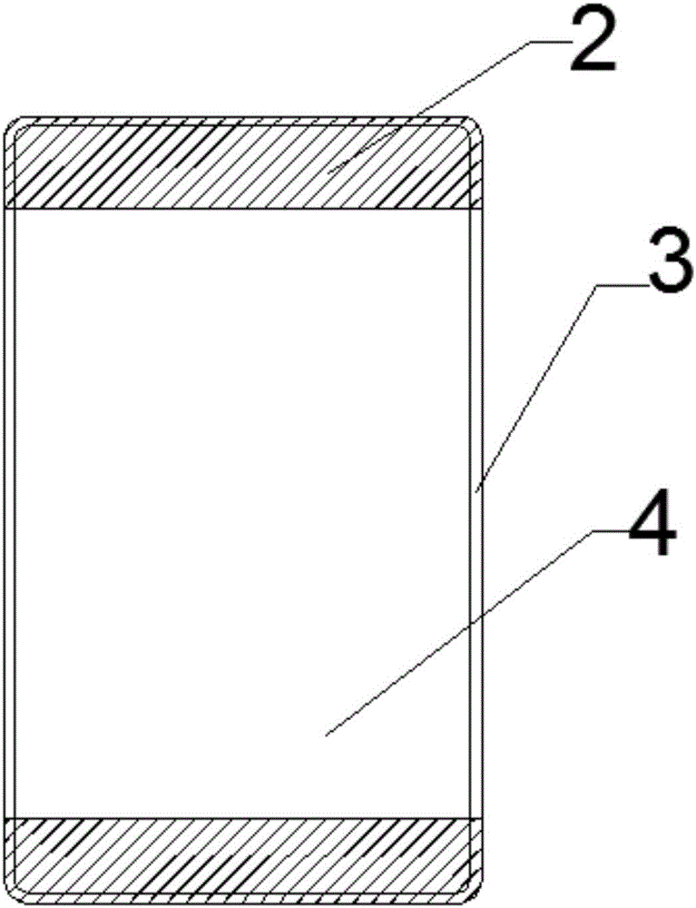 Frameless liquid crystal display module and implementation process thereof