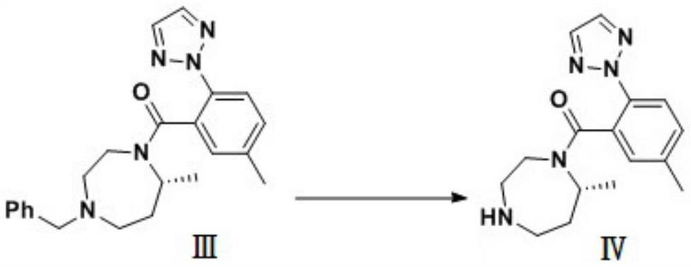 A kind of preparation method of raw material Suvorexan