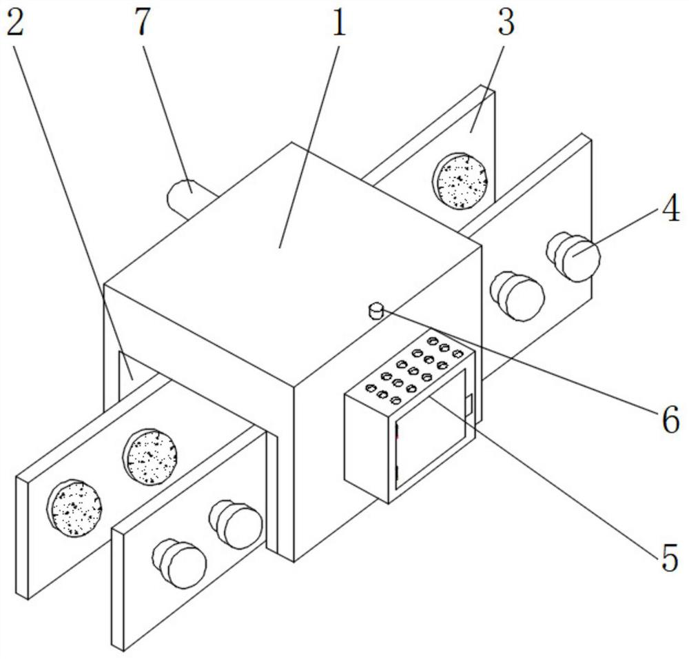 UHPC prefabricated explosion-proof wall assembly component for underground civil air defense engineering