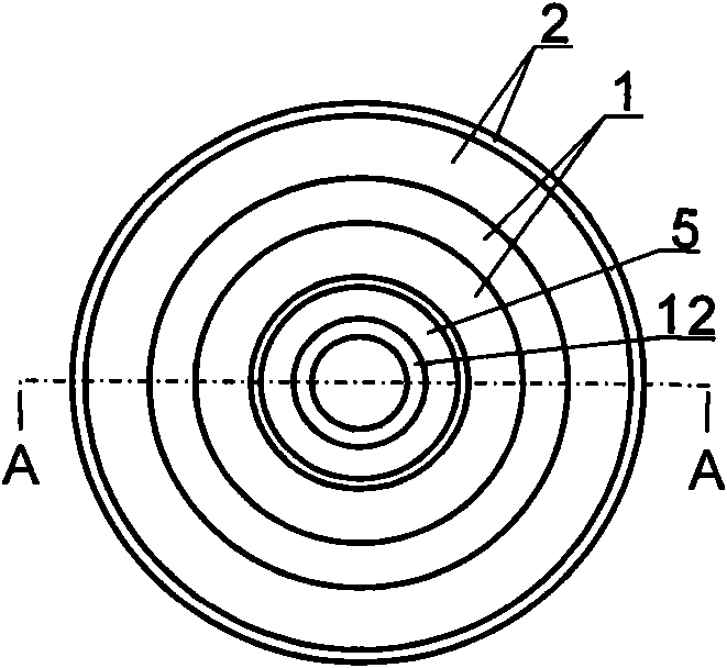 Floating bush used for inspecting mechanical parts