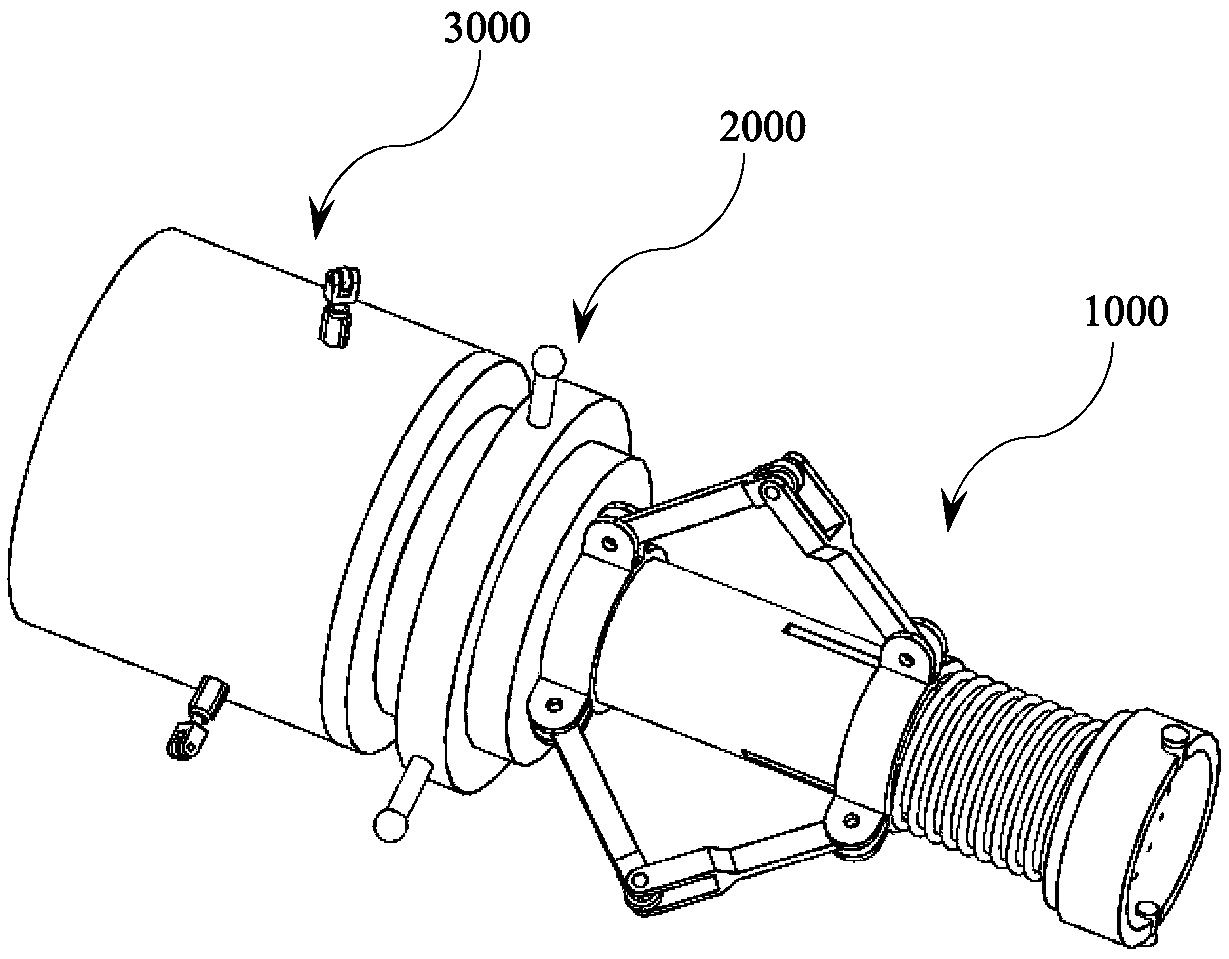 Deep blind hole inner diameter automatic measuring device and measuring method