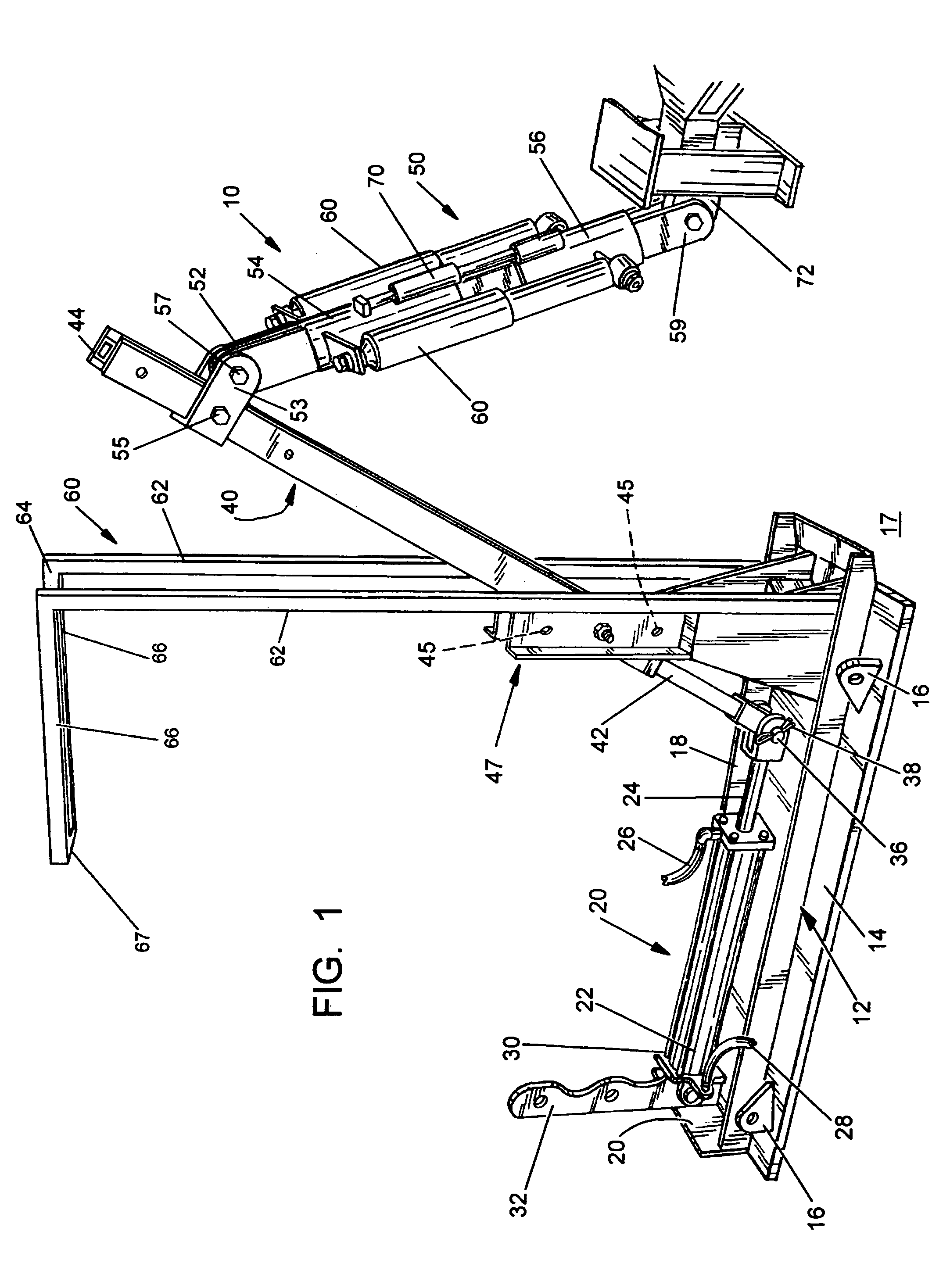 Tong positioning and alignment device