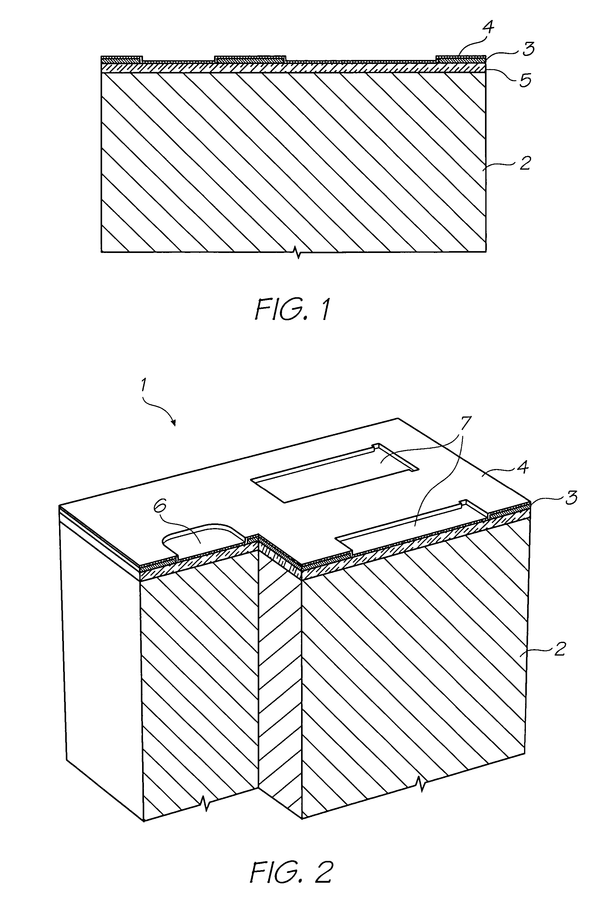 Intercolour surface barriers in multi colour inkjet printhead