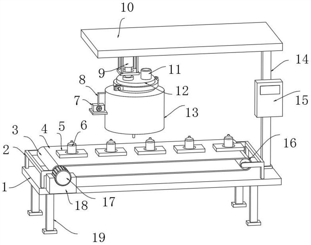 Household canning and boxing device convenient for internal cleaning