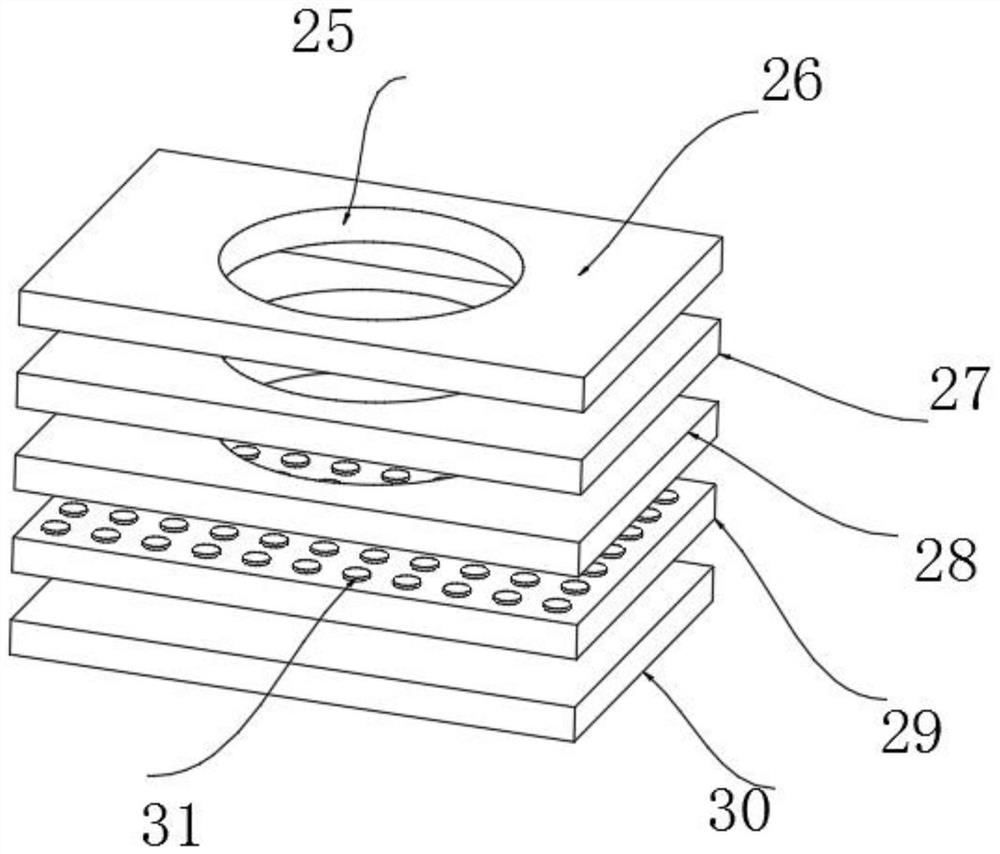 Household canning and boxing device convenient for internal cleaning