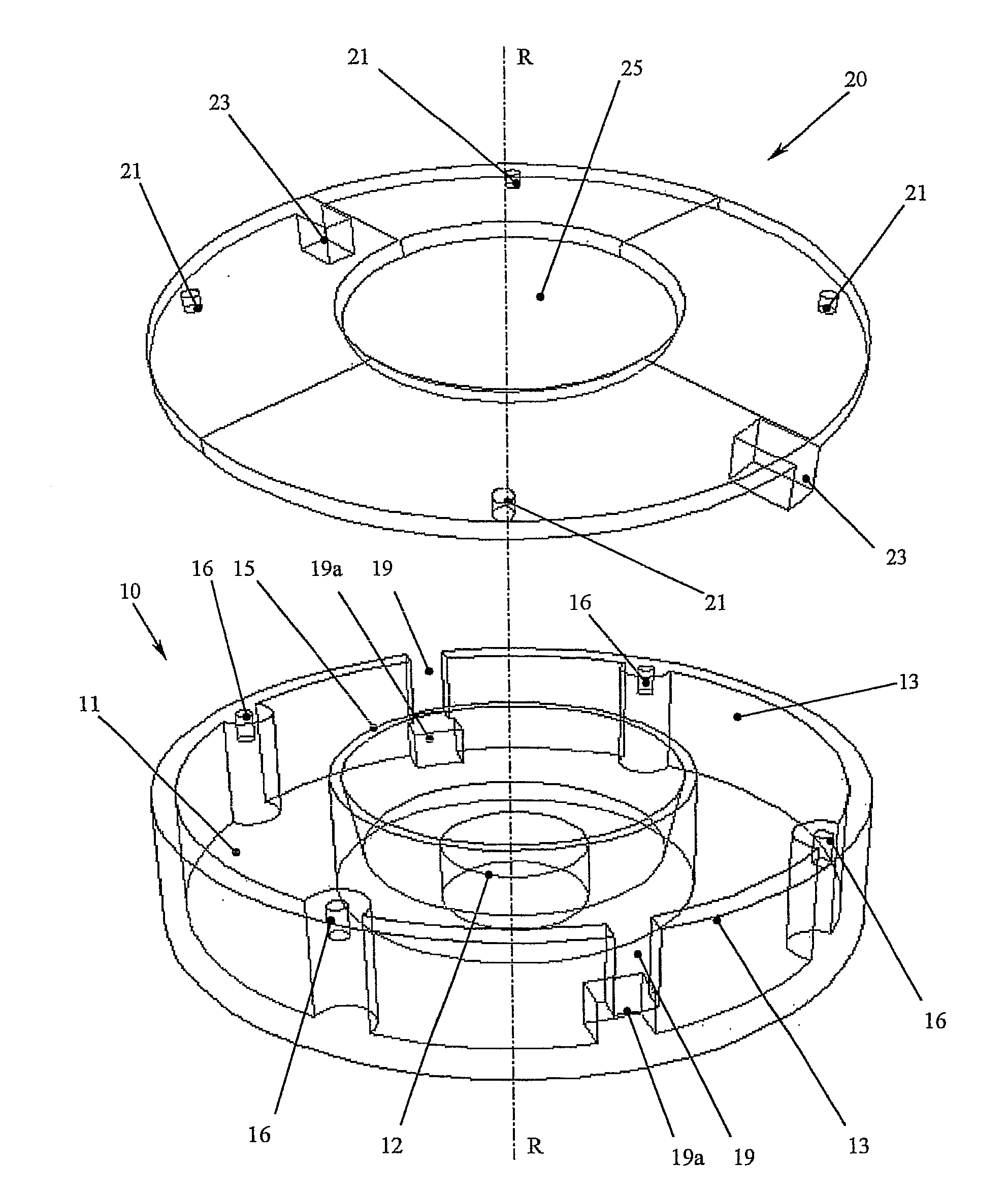 Universal mowing head for flexible cutter