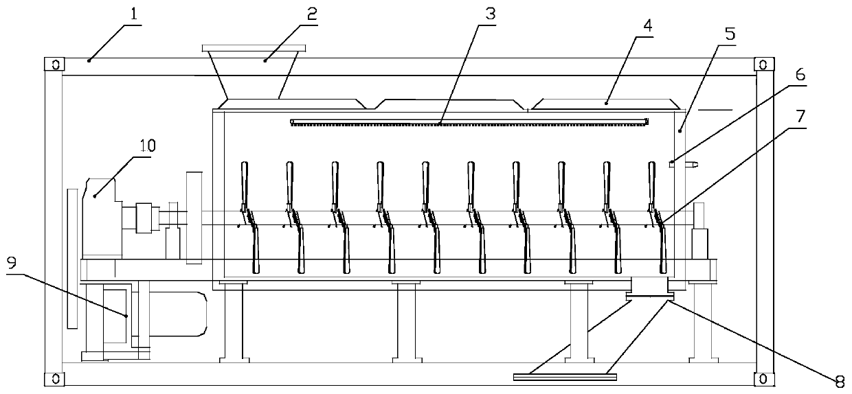 Continuous soil bioremediation reactor and remediation method thereof