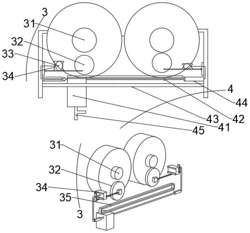 Efficient concrete additive raw material drying device